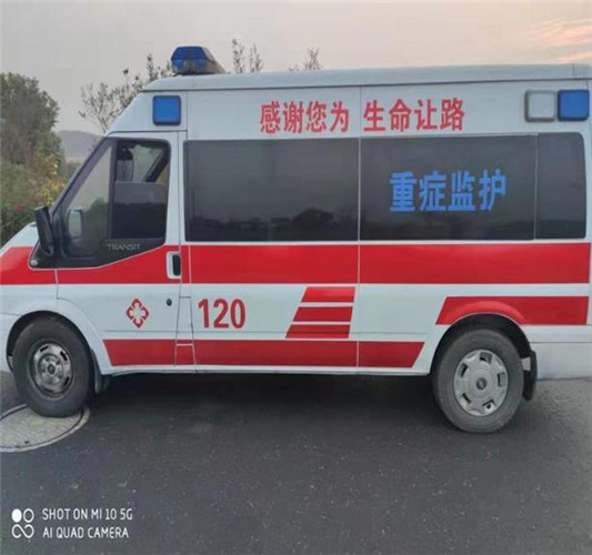 赤峰救护车出租服务案例3